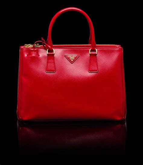 prada red tote bag|prada studded tote.